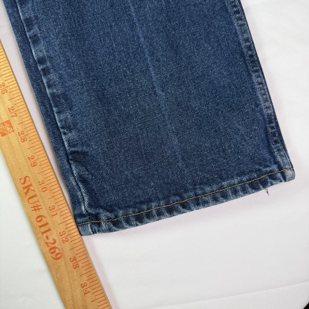 Wrangler 20X Jeans Men 40x34 Blue Denim Cowboy Cut Straight Leg Vintage Bootcut - Picture 7 of 8